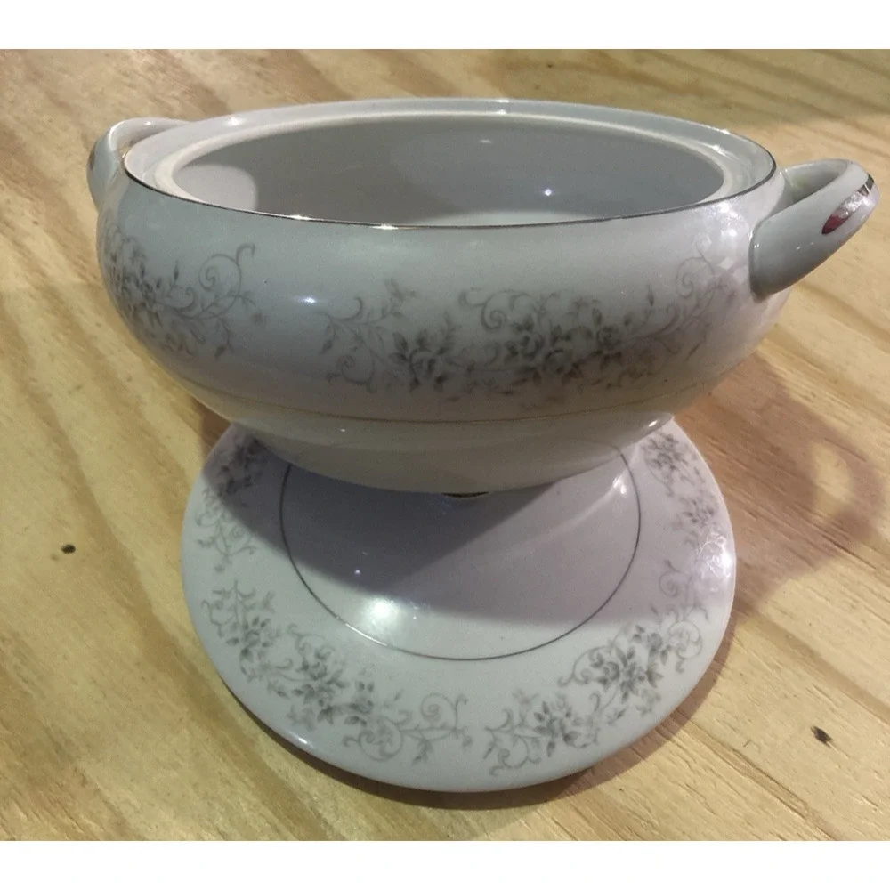 Vintage Camelot Japan Carrousel Casserole Dish w/ Cover
